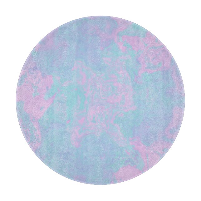 Marbled Pastel Cutting Board (Front)