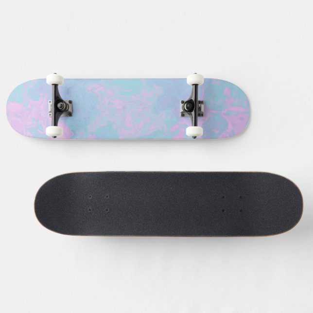 Marbled Pastel Skateboard (Horz)