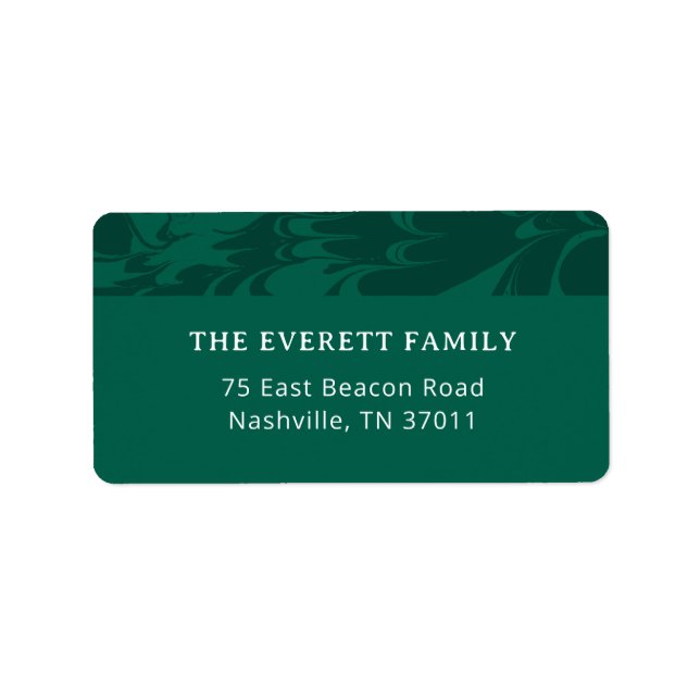 Marbled Pines Address Label (Front)