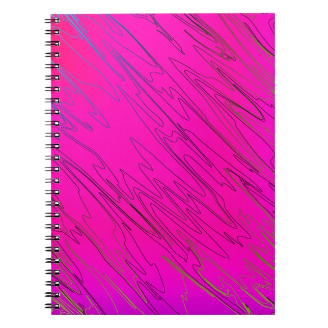 Marbled Pink Notebook (Front)