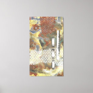Marbled Pixels II Canvas Print