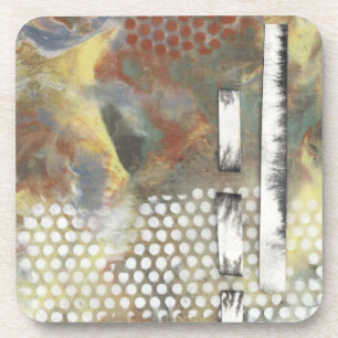 Marbled Pixels II Coaster