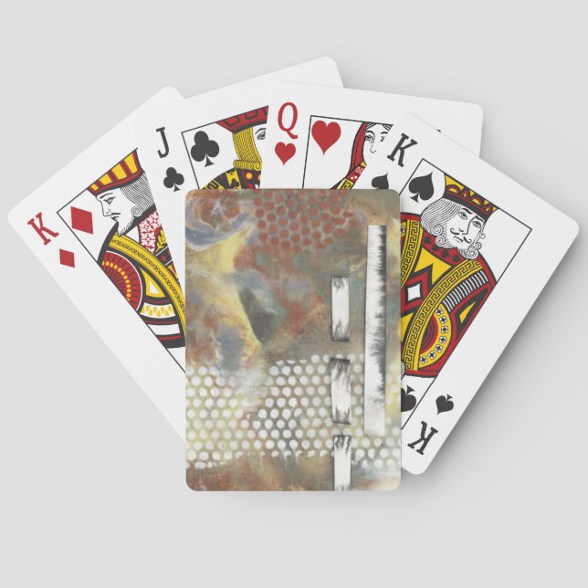Marbled Pixels II Playing Cards (Back)