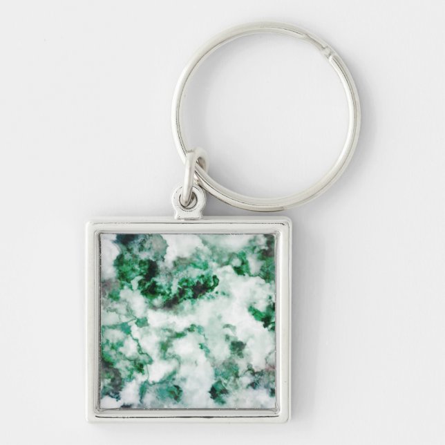 Marbled Quartz Texture Key Ring (Front)