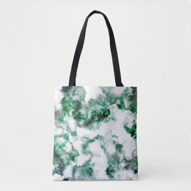 Marbled Quartz Texture Tote Bag (Front)