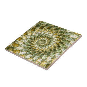 Marbled Shards - Mandelbrot Art Tile