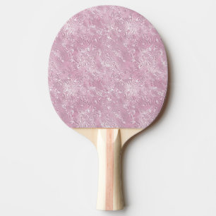 Marbled Silk Moire Pattern in Dusty Pink Ping Pong Paddle
