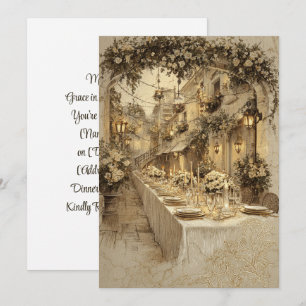 Marbled Vows   Stone Grace  Invitation