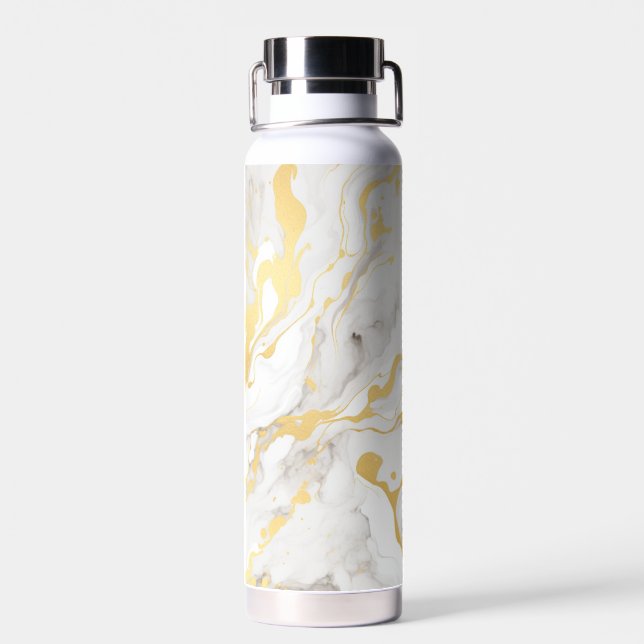 Marbled Water Bottle (Back)