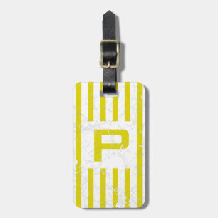 Marbled YS Grill Monogram Luggage Tag