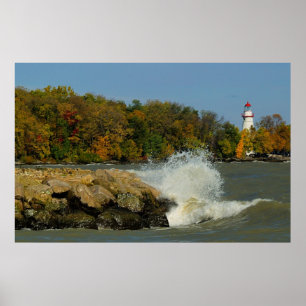 Marblehead Lighthouse Canvas Poster