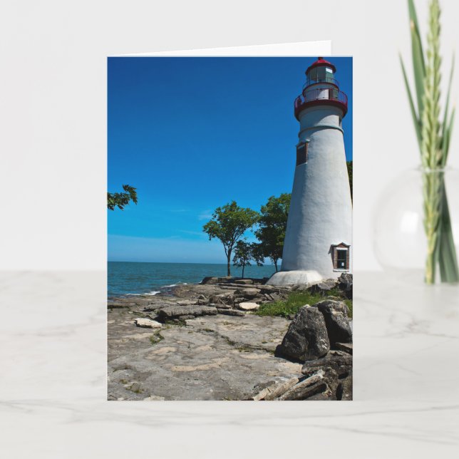 Marblehead Lighthouse Card (Front)