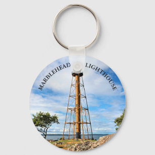 Marblehead Lighthouse, Massachusetts Keychain