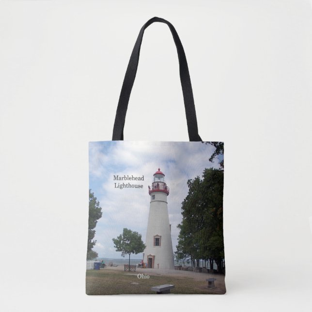 Marblehead Lighthouse tote bag (Front)