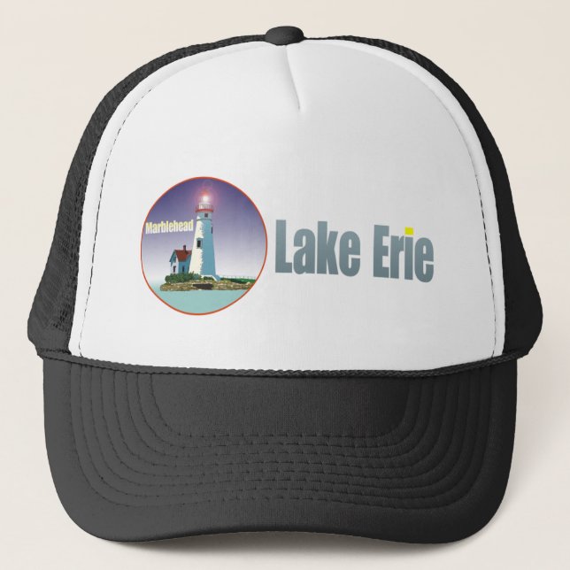 Marblehead Lighthouse Trucker Hat (Front)