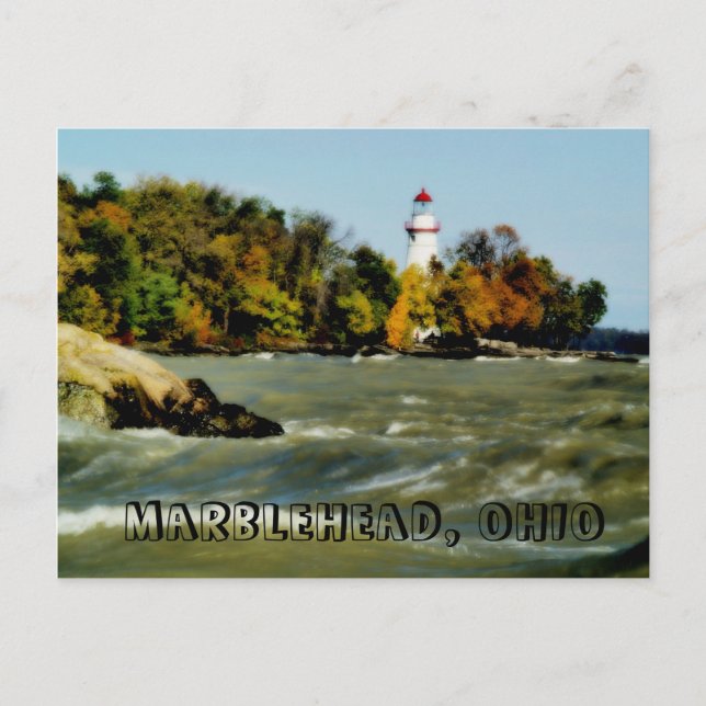 MARBLEHEAD, OHIO POSTCARD (Front)