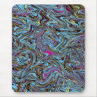 Marbleized Swirls of Black Yellow Pink Blue Etc