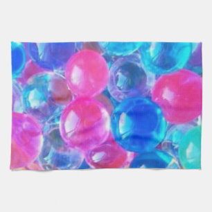 Marbles tea towel