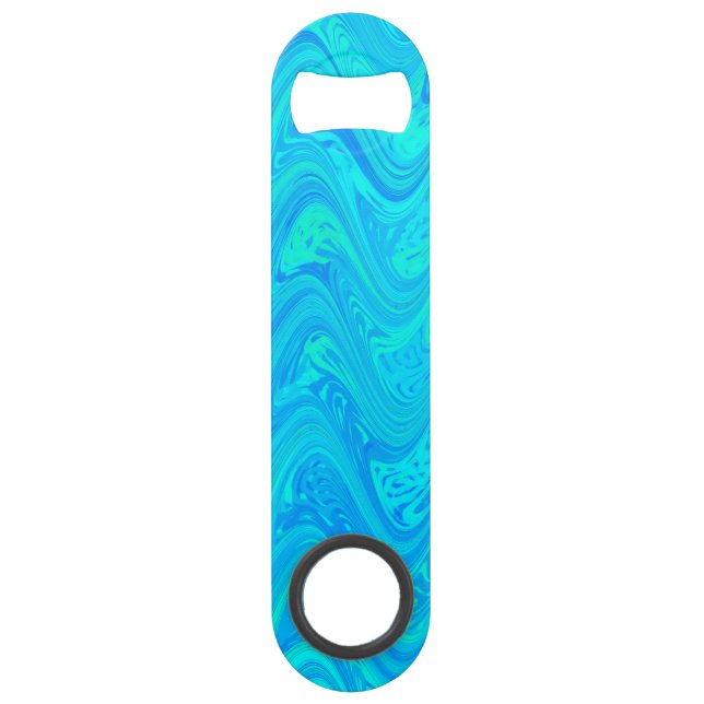 Marbling Blue Green Pattern (Front)