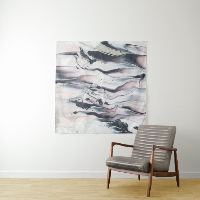 Marbling V Crop Tapestry (In Situ (Horizontal))