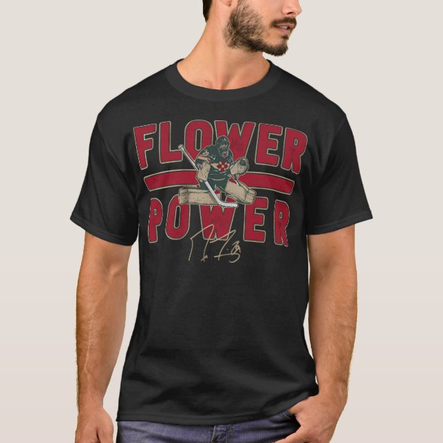 Marc-Andre Fleury Flower T-Shirt (Front)
