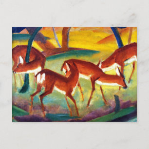 Marc - Red Deer I Postcard