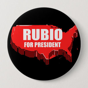 MARC RUBIO 2012 10 CM ROUND BADGE
