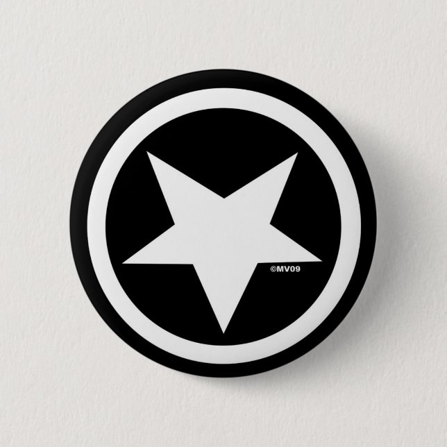 Marc Vachon Blackstar Button (Front)