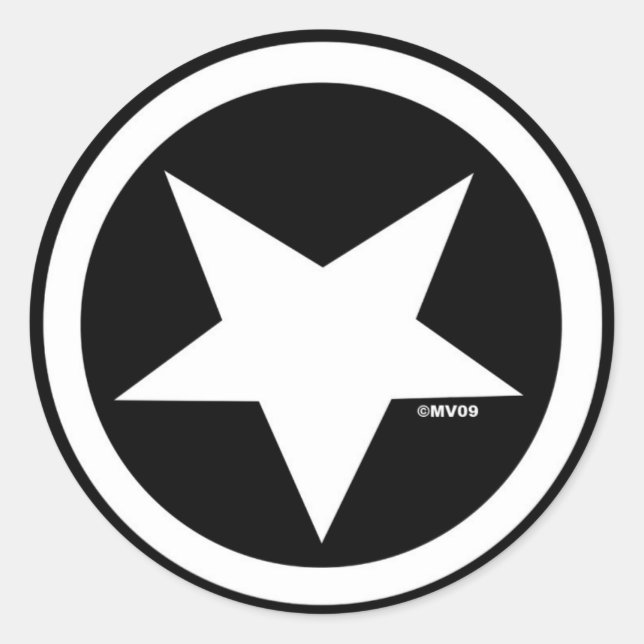 Marc Vachon BLACKSTAR sticker (Front)