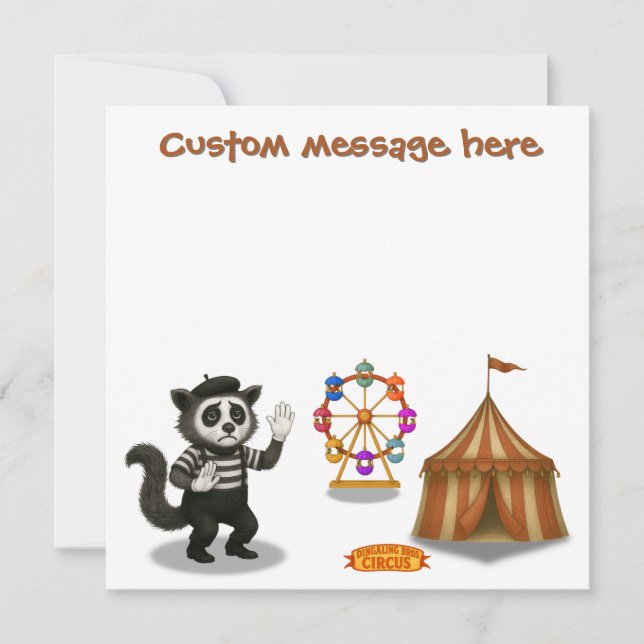 Marcel, civet mime (Front)