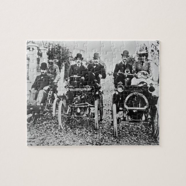Marcel (d.1903) and Louis (1877-1944) Renault driv Jigsaw Puzzle (Horizontal)