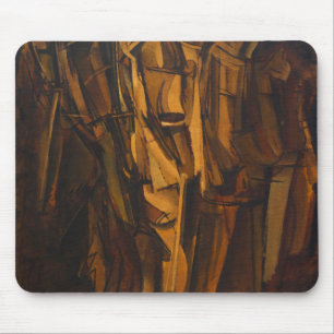 Marcel Duchamp Sad Young Man on a Train Mouse Pad