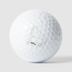 Marcel Duchamp's Fountain R.Mutt 1917 Golf Balls