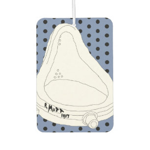 Marcel Duchamp's R.Mutt 1917 Fountain Car Air Freshener