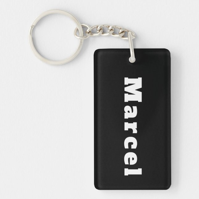Marcel Key Ring (Front)