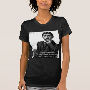 Marcel Proust & Famous Quote T-Shirt