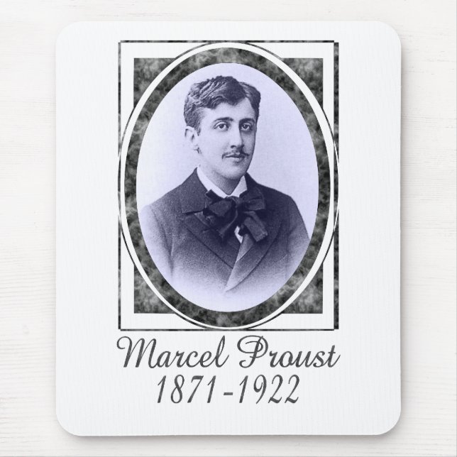 Marcel Proust Mouse Pad (Front)