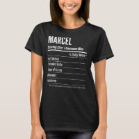 Marcel Serving Size Nutrition Label Calories