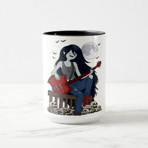 Marceline Adventure Time Vampire Queen Gothic Bass Mug