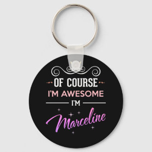 Marceline Of Course I'm Awesome Key Ring