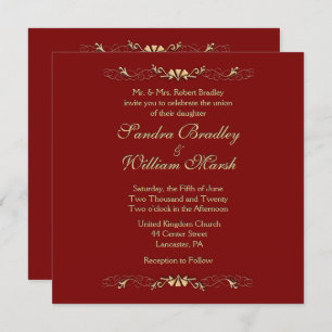 Marcella  Wedding Invitation