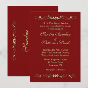 Marcella Wedding Invitation