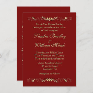 Marcella  Wedding Invitation