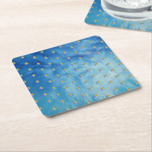 March 2020 - Desire for freedom - Square Paper Coaster