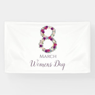 March 8 International Womens Day Banner