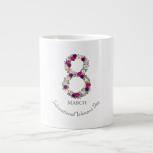 March 8th International Women's Day         Large Coffee Mug