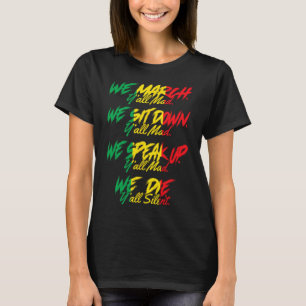 March Black Pride African American Juneteenth T-Shirt