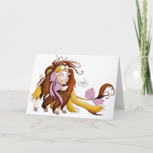 March (blank greeting card (Front)