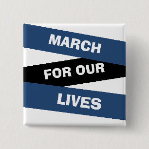 March for our Lives Activism Button