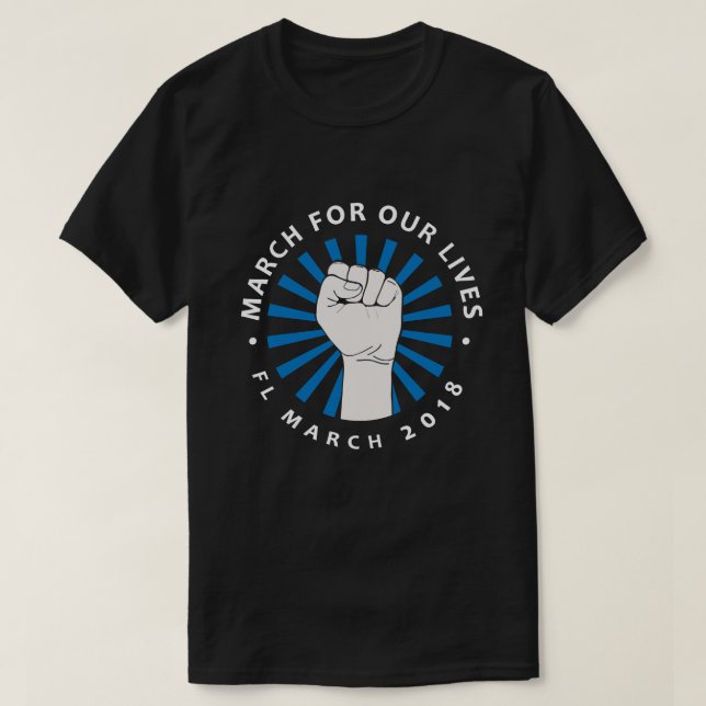 March for our Lives FL Florida - We call BS T-Shirt (Design Front)